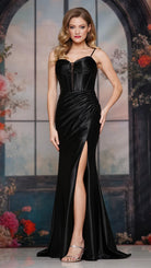 Colors Dress 3603 - Jeweled Plunge Prom Dress - view 8