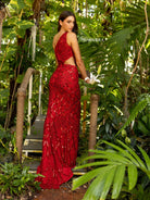 Primavera Couture - 3729 One Shoulder Asymmetrical Dress