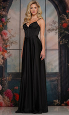 Colors Dress 3743 - Sweetheart Satin A-line Gown - Silhouette Dresses