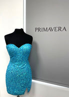 Primavera Couture 3899 - Strapless Cocktail Dress