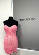 Primavera Couture 3899 - Strapless Cocktail Dress
