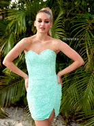 Primavera Couture 3899 - Strapless Cocktail Dress