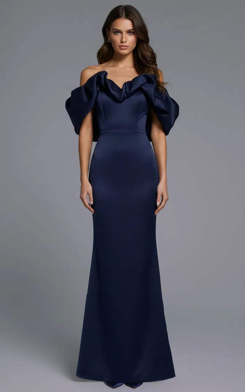 Jovani 40596 - Dramatic Ruffle Evening Dress - view 6