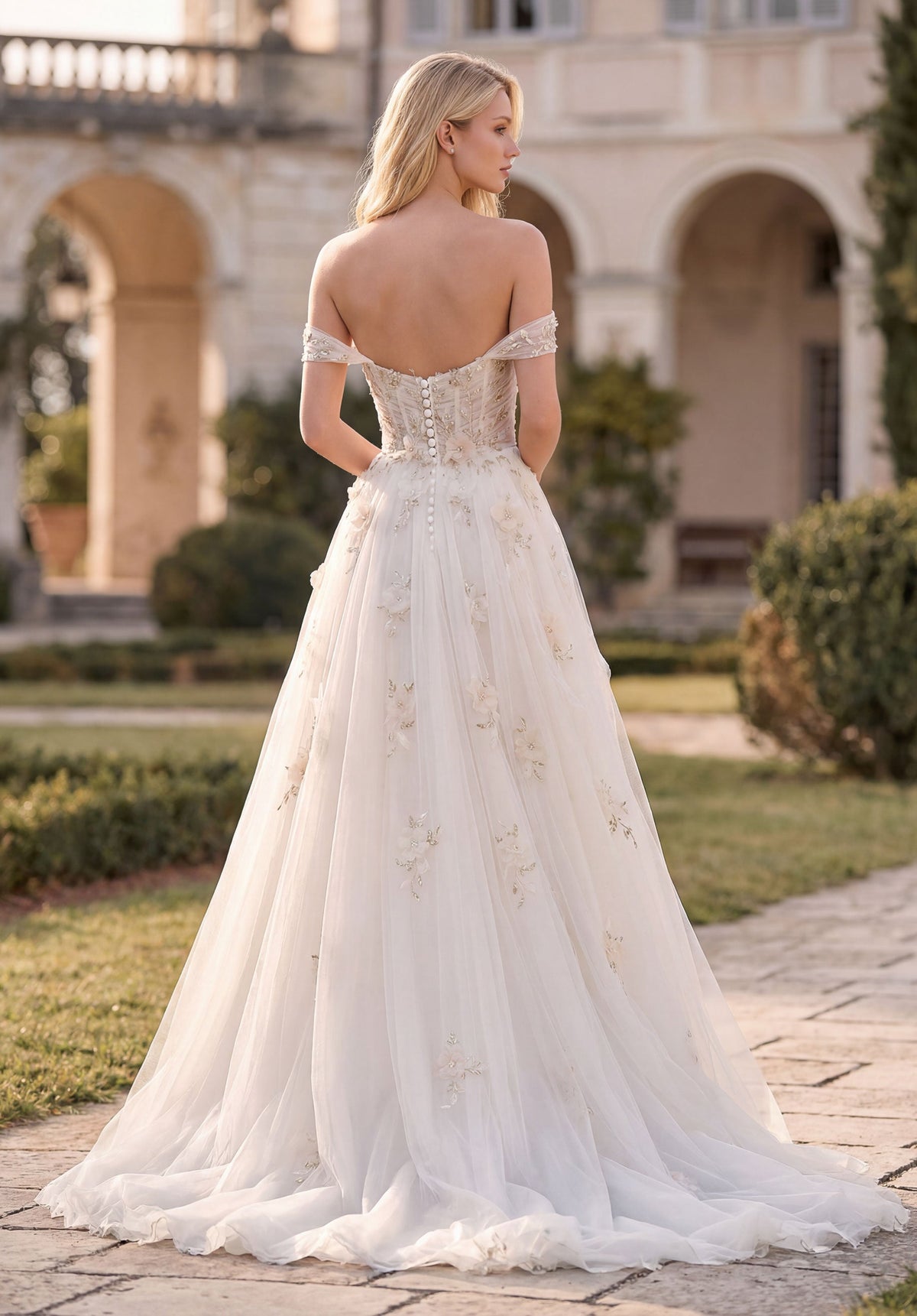 Petal Wedding Dress by Morilee