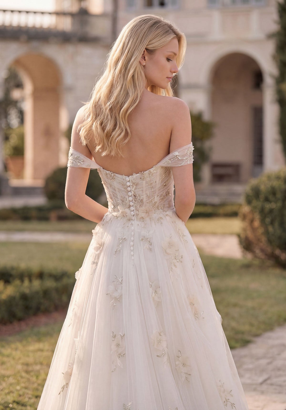 Petal Wedding Dress by Morilee