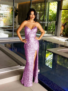 Primavera Couture 4192 - Strapless Sequin Prom Dress