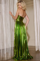 Jovani 42335 - Metallic Cutout Evening Gown - view 7