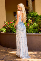 Primavera Couture 4301 - Geometric Embellished Prom Dress