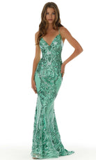 Mori Lee 49316 - Glimmering Sequin Sheath Prom Gown - designer prom dress at Silhouette Dresses