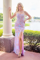Primavera Couture 4331 - Paisley Embellished Prom Dress