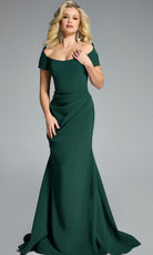 Jovani 43370 - Elegant Off Shoulder Mermaid Gown - designer prom dress at Silhouette Dresses