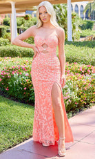 Primavera Couture 4504 - Strapless Embellished Cutout Dress - view 6