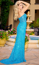 Primavera Couture 4509 - Strapless Ruched Waist Prom Dress - view 6