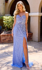 Primavera Couture 4512 - Strapless Starburst Pattern Prom Dress - designer prom dress at Silhouette Dresses