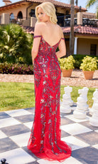 Primavera Couture 4525 - Off Shoulder Sweetheart Sparkling Dress - view 11