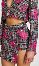 Jovani 46305 - Embroidered Tweed Two Piece Dress - view 5