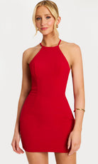 Jovani 46557 - Strappy Back Bodycon Dress with Bows - designer prom dress at Silhouette Dresses