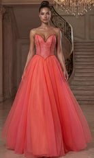 Jovani 47196 - Layered Skirt Beaded Sweetheart Prom Gown - designer prom dress at Silhouette Dresses