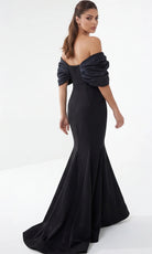 Jovani 47657 - Dramatic Sleeve Mermaid Evening Gown - view 5