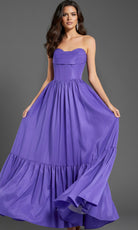 Jovani 47883 - Corset Bodice Sweetheart Neck Ballgown - view 10