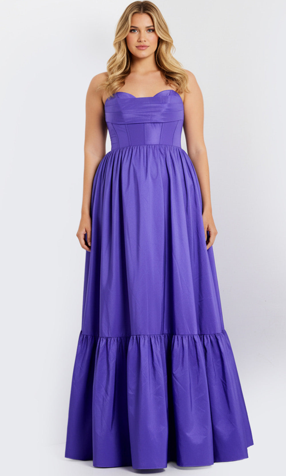 Jovani 47883 - Corset Bodice Sweetheart Neck Ballgown - designer ball gown at Silhouette Dresses