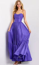Jovani 47883 - Corset Bodice Sweetheart Neck Ballgown - view 7