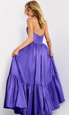Jovani 47883 - Corset Bodice Sweetheart Neck Ballgown - detail view