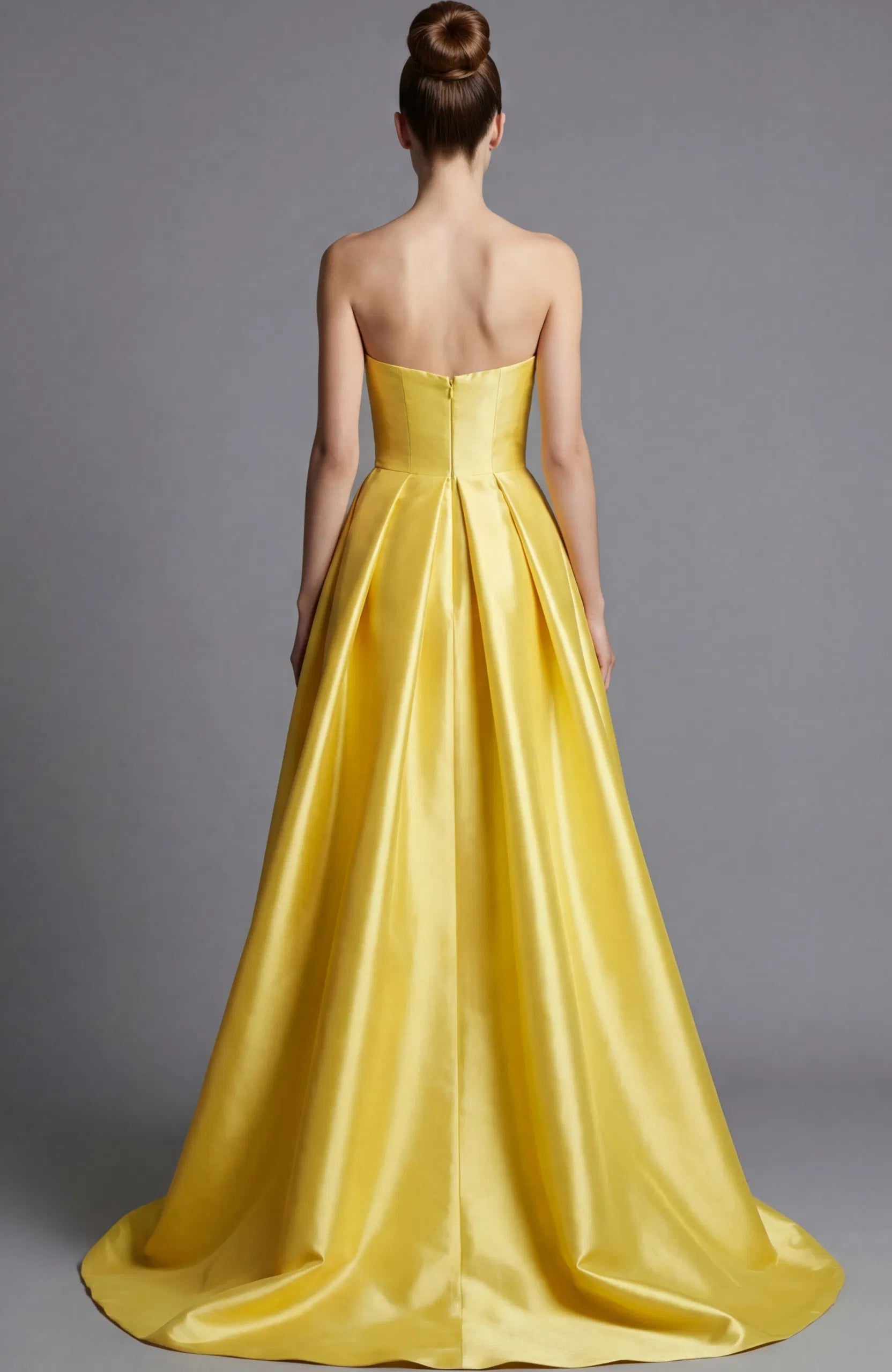 Jovani 49196 - Strapless Bow Accent Prom Gown - view 8