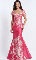 Jovani 49641 - Embroidered Floral Mermaid Sweetheart Gown - designer mother of the bride dress at Silhouette Dresses