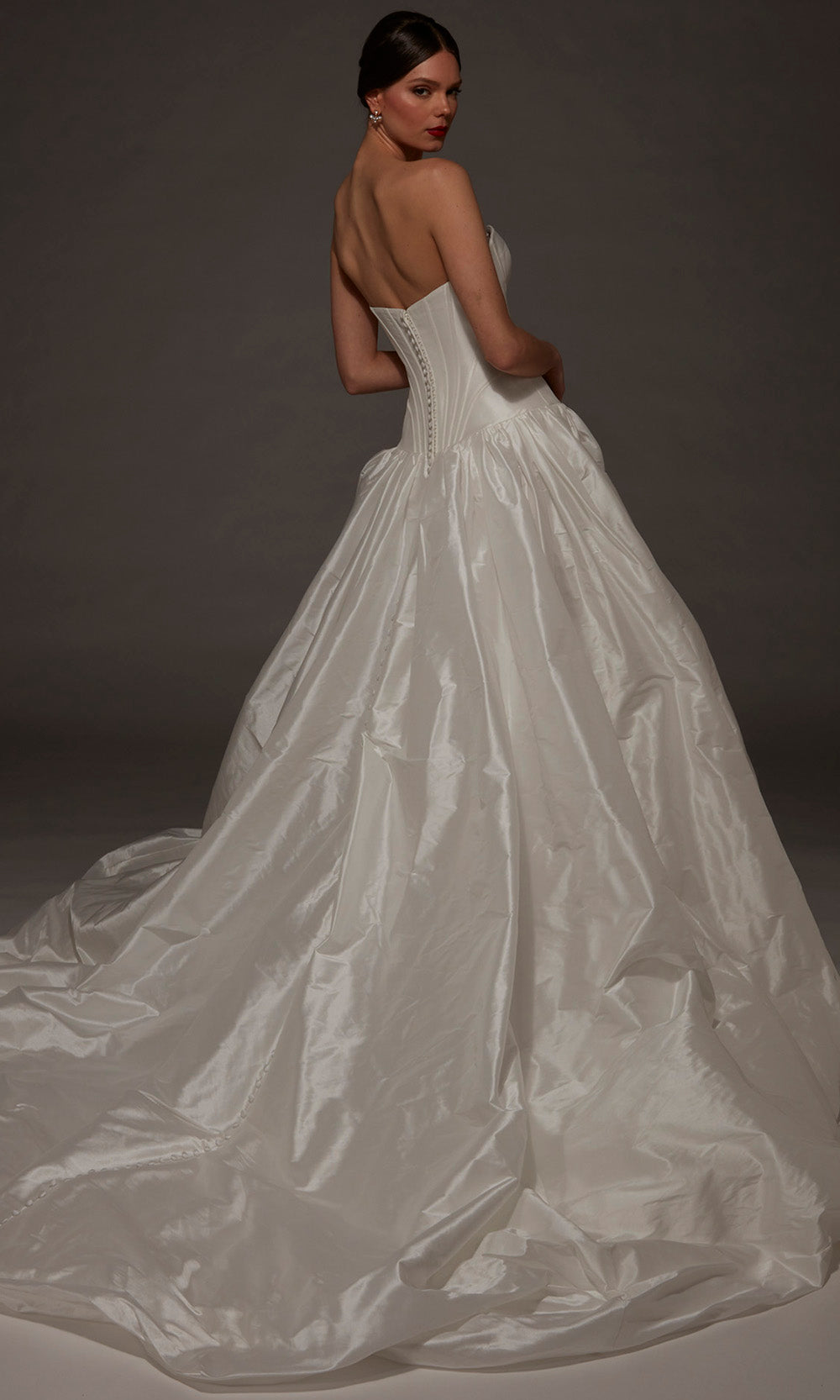 Alyce Paris 50000 - Strapless Corset High Low Ballgown