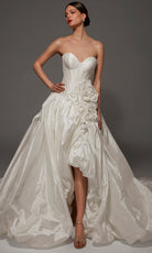 Alyce Paris 50000 - Strapless Corset High Low Ballgown