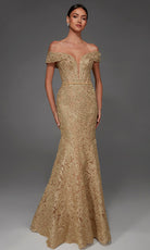 Alyce Paris 55007 - Mermaid Lace Applique Evening Gown