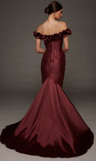 Alyce Paris 55015 - 3D Floral Trim Mermaid Evening Gown