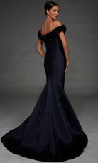 Alyce Paris 55015 - 3D Floral Trim Mermaid Evening Gown