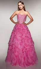 Alyce Paris 61981 - Strapless Beaded Ball Gown - designer ball gown at Silhouette Dresses