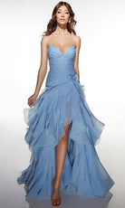 Alyce Paris 62024 - Layered Strapless Gown With Sweetheart Bodice - view 11