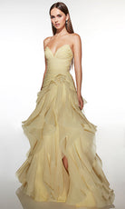 Alyce Paris 62024 - Layered Strapless Gown With Sweetheart Bodice - view 7