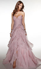 Alyce Paris 62024 - Layered Strapless Gown With Sweetheart Bodice - view 9