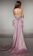 Alyce Paris 62044 - Halter Gown with Statement Bow - detail view