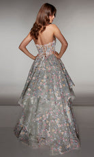 Alyce Paris 62048 - Floral Corset Ball Gown - view 5
