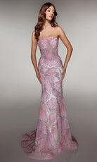 Alyce Paris 62049 - Strapless Beaded Evening Gown - designer prom dress at Silhouette Dresses