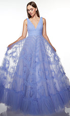 Alyce Paris 62079 - Textured Tulle A-Line Gown - designer prom dress at Silhouette Dresses