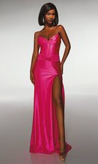 Alyce Paris 62099 - Embellished Sweetheart Gown with Slit - designer prom dress at Silhouette Dresses
