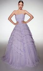 Alyce Paris 62208 - Strapless Beaded Ball Gown - designer prom dress at Silhouette Dresses