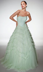 Alyce Paris 62208 - Strapless Beaded Ball Gown - view 4