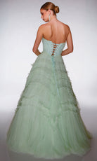 Alyce Paris 62208 - Strapless Beaded Ball Gown - detail view