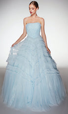 Alyce Paris 62208 - Strapless Beaded Ball Gown - view 5