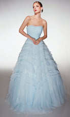 Alyce Paris 62208 - Strapless Beaded Ball Gown - view 7