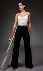 Alyce Paris 70050 - Strapless Satin Jumpsuit - view 7