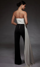 Alyce Paris 70050 - Strapless Satin Jumpsuit - view 5